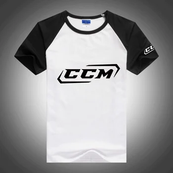 CCM 2023 Летняя удобная рубашка с принтом, спортивная одежда, футболки в стиле хип-хоп с коротким рукавом в тон Хай-стрит